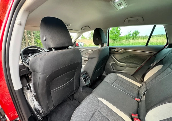 Skoda Scala cena 69550 przebieg: 55130, rok produkcji 2020 z Dukla małe 137